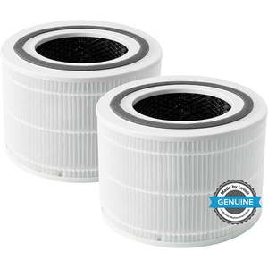 lot 7142 image: Levoit Air Purifier Original Replacement Filter Core 300-RF  Genuine  for Core 300 Series  2 Pack