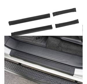 lot 7170 image: Door Sill Protector Compatible with 2025 2026 Toyota 4Runner Outer Step Protector Side Edge Step Guard Car Door Dust Shield Cover for 4 Runner Exterior Accessories (Outer 4PCS) missing one piece