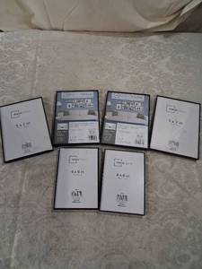 lot 34 image: Mainstays Picture Frames 5x7 4x6 Lot of 6 Front Loading