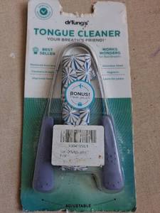lot 113 image: Dr. Tungs Tongue Cleaner Adjustable Stainless Steel