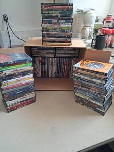 lot 120 image: DVD Movie Collection Lot - 50 Films Action Drama Comedy