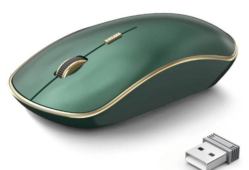 lot 72823 image: Wireless Mouse 4.3 in LED Optical Engine 1000-3200 DPI - Retail $15