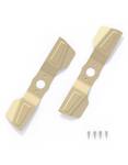 Straight Blades & Bolts 2 Pcs for Robot Lawn Mower Pro Module - Retail: $90