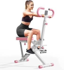 lot 8811 image: $80 SogesPower Squat Machine, Adjustable Resistance, 330lbs