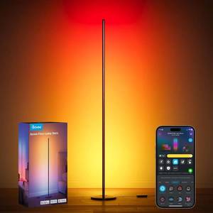 lot 8819 image: $70 Govee RGBIC Floor Lamp Basic, 1000lm, SmartThings Compatible