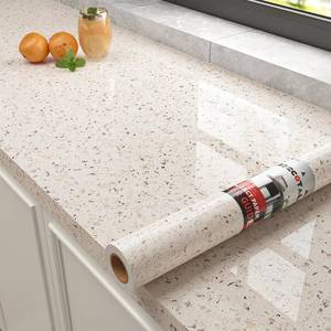 lot 8856 image: $50 Decotalk 30x200 Beige Granite Contact Paper Peel & Stick