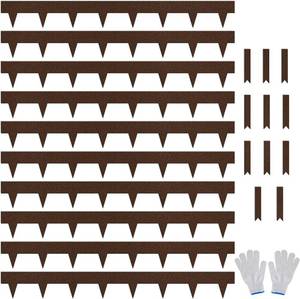 lot 8884 image: $82 Worth Garden 33ft Galvanized Steel Landscape Edging - 10-Pack