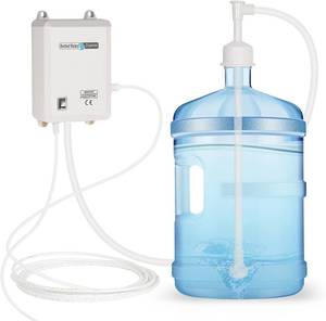 lot 8912 image: $60 Bottle Self-Priming Water Dispenser Pump 110V US Plug, see note.