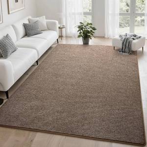 lot 8915 image: Tepook Soft Rugs 4x6 Brown, Washable Non-Slip Indoor Carpet