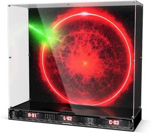 lot 8927 image: $300 Acrylic Display Case for Lego Star Wars Death Star 75419