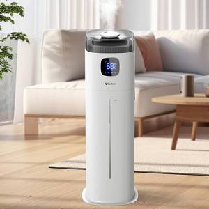 lot 9028 image: $60 Akeshan 9L Ultrasonic Humidifier, Top Fill, Quiet, 2.5Gal