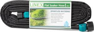 lot 9046 image: LINEX Garden Flat Soaker Hose 12 x 25 ft for Garden Beds