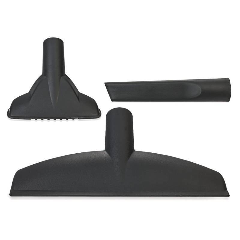 lot 2018 image: Shop-Vac 3-PC Nozzle Kit, 1-14 Inch Diameter for WetDry Use, Includes Gulper, Crevice and Floor Tool - Retail $16