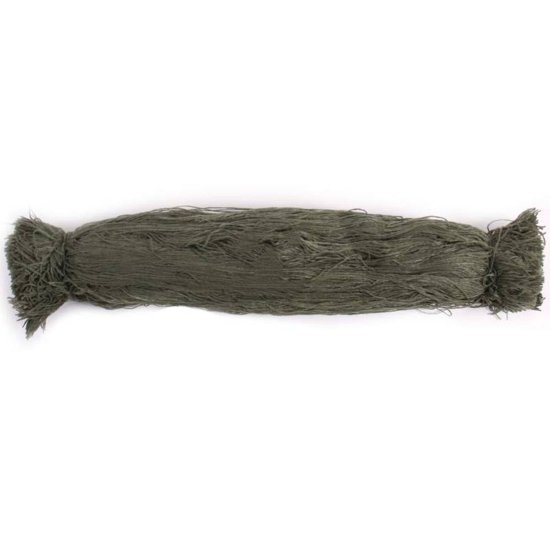 lot 2004 image: Ghillie Suit Thread - Lightweight Synthetic Ghillie Suit Material to Craft Your Own Ghillie Suit or Gear (Mossy)  Camo Fabric  for Ghillie Suits, Gun Wrap, Ghillie Netting, and Hunting Accessories Retail $12.99