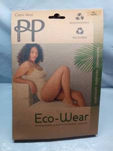lot 2065 image: Pretty Polly Cami Vest Eco-Wear ML Nude Seamfree Biodegradable - Retail $0
