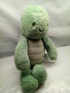 lot 2076 image: Plush Turtle Stuffed Animal green - Retail $15