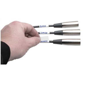 lot 2984 image: Hosa Technology Label-A-Cable Peel & Stick Cable Labels  60 Pieces - Retail $19