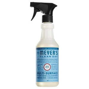 lot 3044 image: Mrs. Meyers Clean Day Rainwater All Purpose Cleaner - 16 fl oz Paraben-Free, Formaldehyde-Free, Spray Bottle, Multipurpose Use
