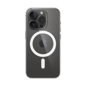 lot 2823 image: Apple iPhone 15 Pro Clear Case with MagSafe - Retail $15