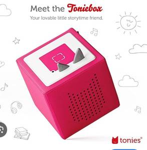 lot 2852 image: Toniebox 1 Audio Player Starter Set Pink&nbsp