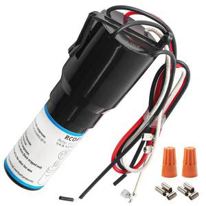 lot 2930 image: RCO410 3in1 Hard Start Capacitor by Seentech - Compatible with Refrigerators &amp Freezers 14-13 H.P. 115VAC&nbsp Repalces Model TJ90RCO410, AP4503017, 600-410, ERP410, HS410, RC0410, RCO-410 (Pack of 1) - Retail $14