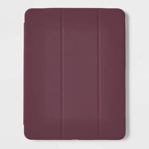 lot 2948 image: Apple iPad Pro 13 (M4) Case - heyday Dark Cherry Tablet Cover for 7th Gen - Retail $35