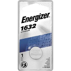 lot 2959 image: ENERGIZER 1632 Lithium Coin Battery, 1-P (EVEECR1632BP) - Retail $5