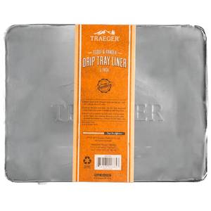 lot 3017 image: Traeger Grills BAC458 RangerScout Drip Tray Liner Grill Accessory, 4 Count - Retail $15