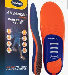 lot 3069 image: Dr. Scholls Advanced Series Pain Relief Insole Womens 8-13&nbsp