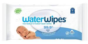 lot 3081 image: WaterWipes Baby Wipes 60 Count Pack&nbsp