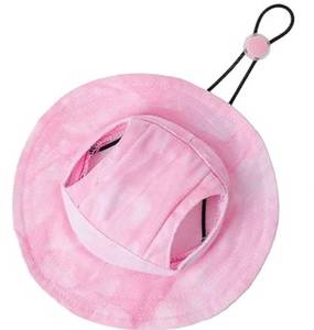 lot 3086 image: Pink Dog Hat with Chin Strap  -&nbsp