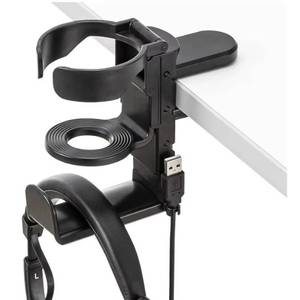 lot 85595 image: 3 in 1 Computer Desk Cup Holder Headphone Mount and Cable Holder