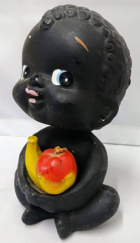 lot 136 image: Vintage Bobble Head Bank from Nasau