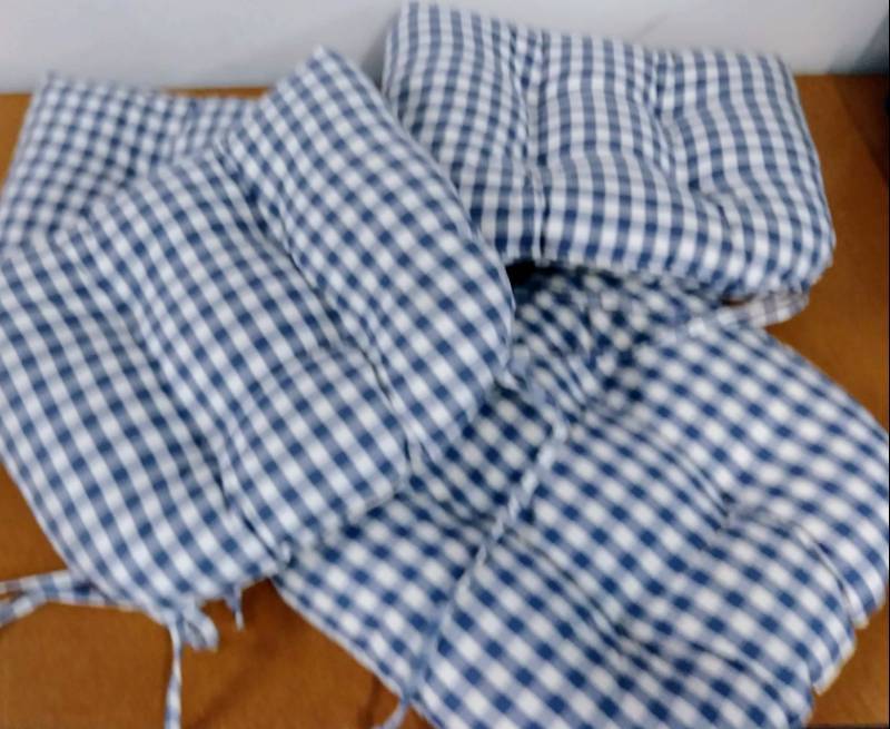 lot 142 image: Set of 4 Chair Cushions