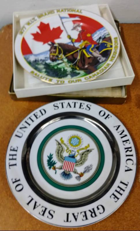 lot 153 image: 2  Highly Collectible  Commemorative Plates