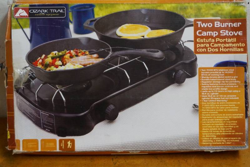 lot 173 image: 2 Burner Propane Camp Stove
