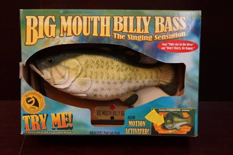 lot 178 image: 1998 Big Mouth Billy Bass In Box