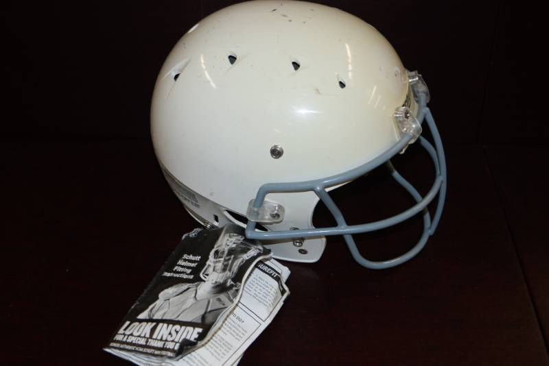 lot 220 image: Schutt Youth Football Helmet-  Cool For Man Cave