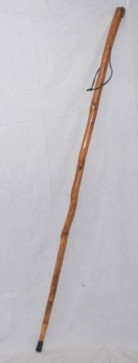 lot 236 image: 55 Wood Walking Stick- Lets Go on an Adventure