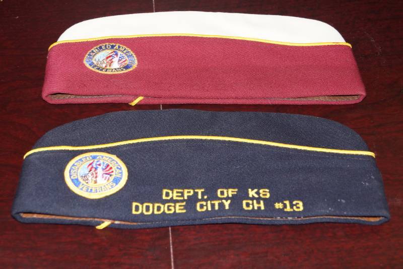 lot 239 image: 2- DAV  Veterans Hats