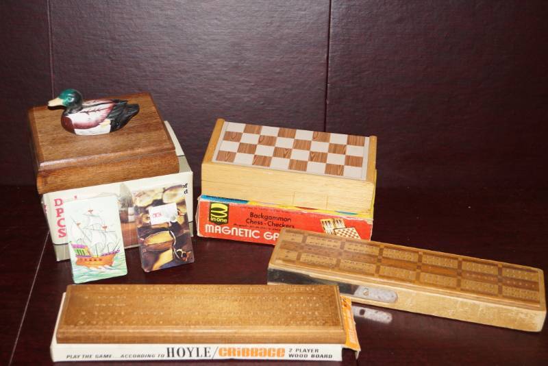 lot 250 image: Playing Cards and More- Lot Includes Duck Card Holder