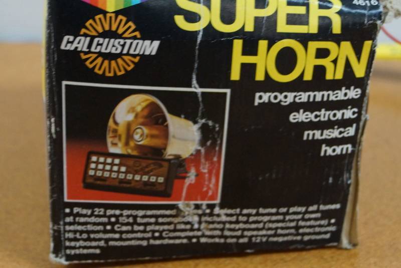 lot 316 image: Super Horn-  Programmable Musical Car Horn  FUN