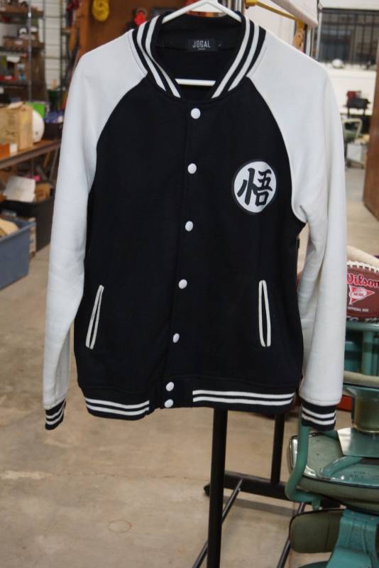 lot 318 image: Asian Themed Letter Jacket   Size LARGE