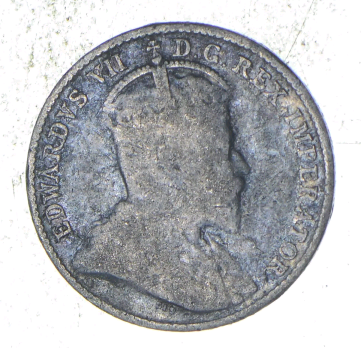 lot 342 image: 1906 Canada 5 Cent World Coin - Canada - Edward VII