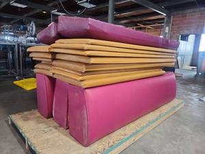 lot 21671 image: Restaurant Booth Seating Parts