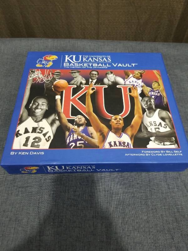 lot 2488 image: KU The University of Kansas Basketball Vault The History of the Jayhawks by Ken Davis