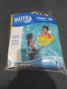 lot 2632 image: Water Sun & Fun Inflatable Kickboard 33 in x 22 in