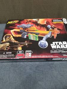 lot 2717 image: Star Wars Nerf Episode VII Chewbacca Bowcaster