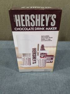 lot 2736 image: Hersheys Chocolate Drink Maker with 2 Cups