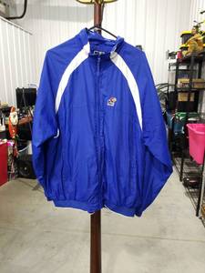 lot 2759 image: Cradle Sportswear Kansas Jayhawks Windbreaker Jacket XL